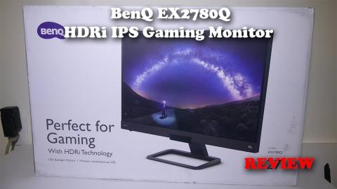 BenQ EX2780Q 27 Inch IPS 144hz HDR Gaming Monitor REVIEW