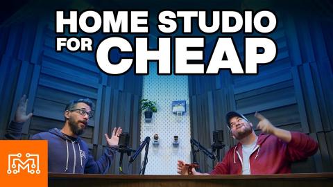 DIY Home Recording Studio for Cheap | I Like To Make Stuff