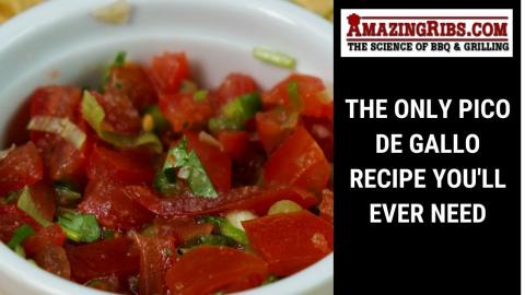 The Only Pico de Gallo Recipe You'll Ever Need.