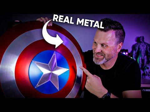 Hyper-Realistic Captain America Shield - Marvel Avengers