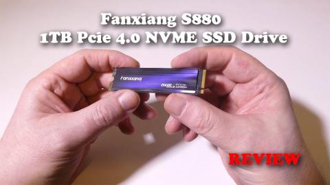 Fanxiang S880 1TB PCIe 4.0 NVME SSD Drive REVIEW