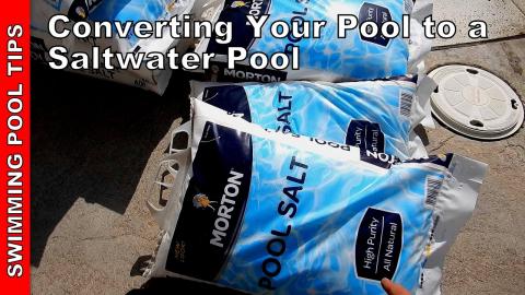 How to Convert your Swimming Pool to a Saltwater Pool a Step by Step Video
