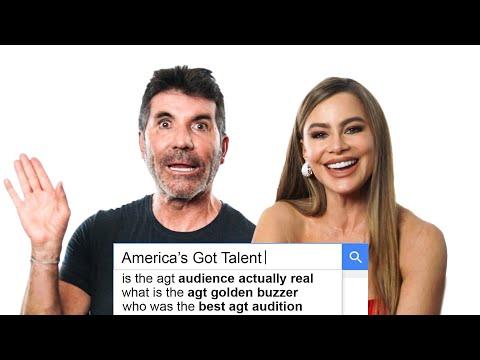 Sofía Vergara & Simon Cowell Answer the Web's Most Searched Questions | WIRED