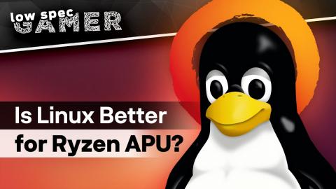 Is Linux a better Gaming OS for Ryzen APUs? (Native, Proton, dxvk and lutris)
