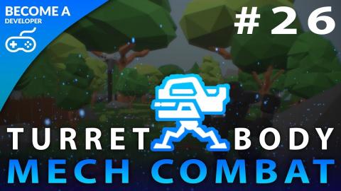 Turret Bot body setup - #26 Creating A Mech Combat Game with Unreal Engine 4