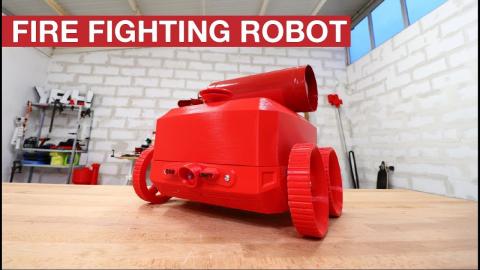 FIRE FIGHTING ROBOT