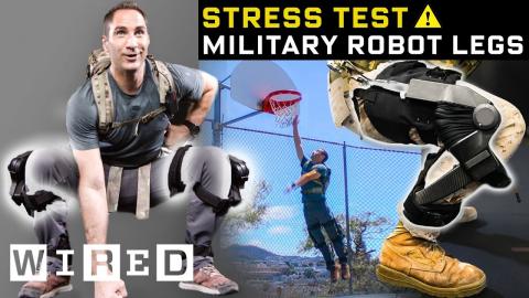 Stress Testing a Real-Life Exoskeleton | WIRED