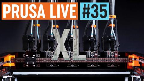 Original Prusa XL with Nextruder dev Nathan! Black Friday deals, fw news and more - PRUSA LIVE #35