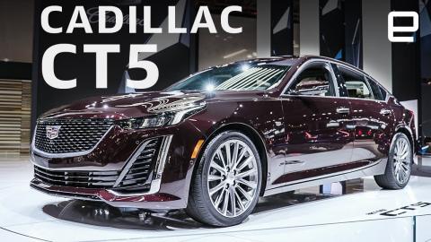 Cadillac CT5 at the New York Auto Show: 'Super Cruise' in a smaller package