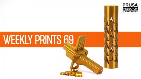 Weekly 3D Prints #69 PLA Viva La Bronze