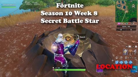 Fortnite - Season 10 Week 8 Secret Battle Star Location