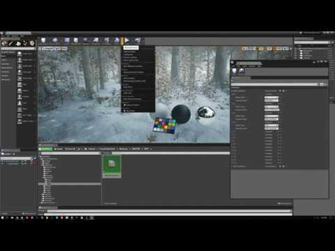 MAWI Tutorial - Turn on snow in forest packs