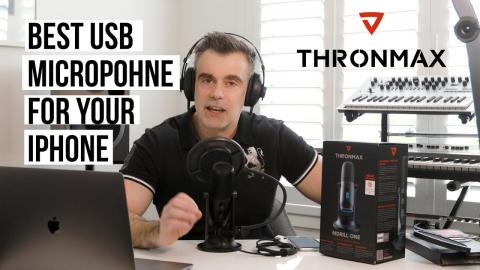The Ultimate USB microphone for your iPhone | Thronmax Mdrill One