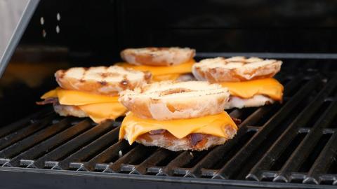 Donut Bacon Grilled Cheese