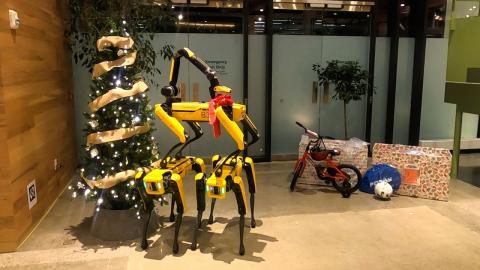 Tree's Company | Happy Holidays from Boston Dynamics