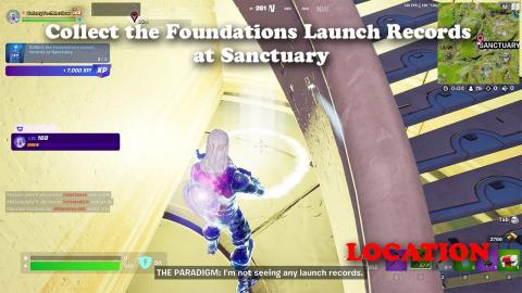 Collect the Foundations Launch Records at Sanctuary Locations