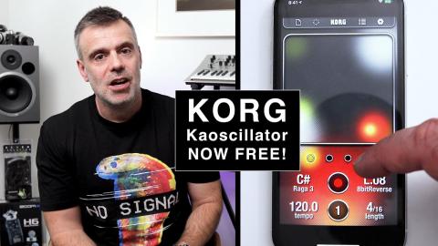 Amazing Music Making App for your iPhone - Korg iKaossilator Now Free!