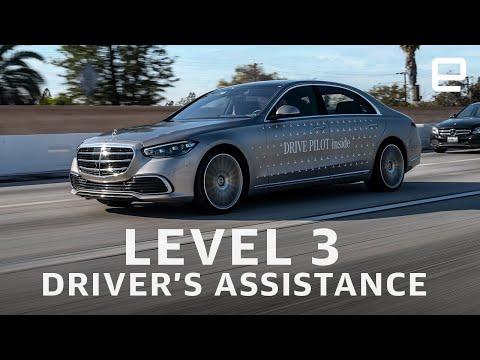 Mercedes Drive Pilot level 3 S-Class tackles LA traffic