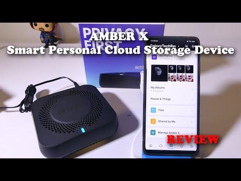 AMBER X Smart Personal Cloud Storage Device REVIEW