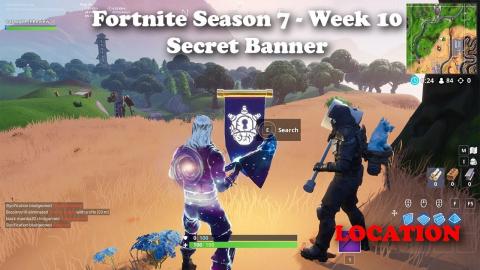 Fortnite Season 7 Week 10 Secret Banner Location