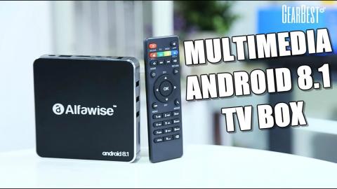 Android 8.1 TV BOX Alfawise A8 - GearBest