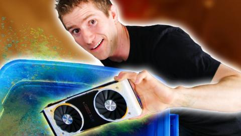 We Destr… Hydro Dipped a $1200 GPU!