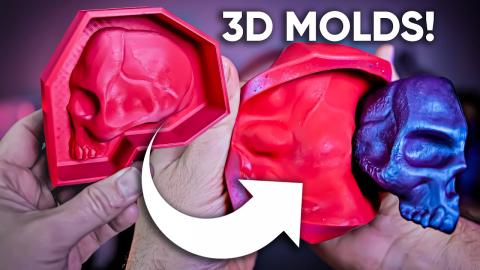 3D Printed Molds for Casting 3D Prints!