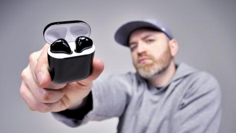 Black Apple AirPods 2 FINALLY!