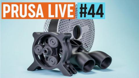 PA11 (Nylon) with Adam from the Prusament team, PrusaSlicer 2.5, Prusa Education - PRUSA LIVE #44