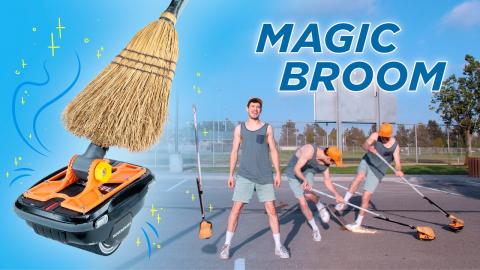 Making a Magic Witch's Broom