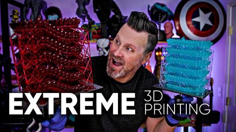 Extreme Resin Stacking 3D Prints - This is wild!