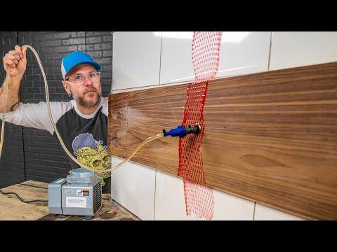 Get Started in Vacuum Press Veneering. Woodworking Skills.