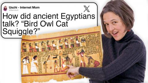 Egyptologist Answers Ancient Egypt Questions From Twitter | Tech Support | WIRED