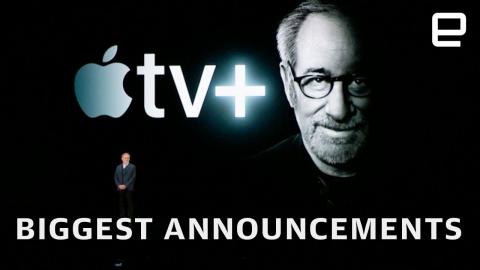 Apple TV+ and Apple News+ announcement in under 15 minutes