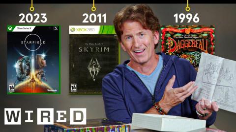 Todd Howards Breaks Down His Video Game Career | WIRED