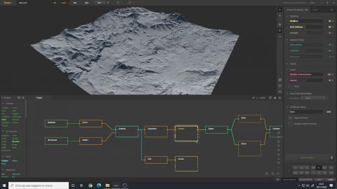 Gaea 1.2 Tutorial | Using the Min in the Erosion node to recover details