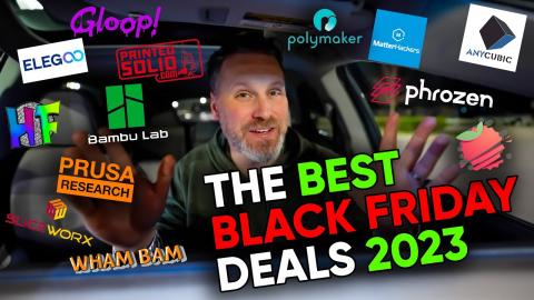 Black Friday 2023 3D Printing Deals