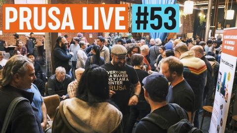 PRUSA LIVE #53 - Catching up after PUG tour, Input Shaper, PrusaSlicer 2.6, 15th RepRap birhday!