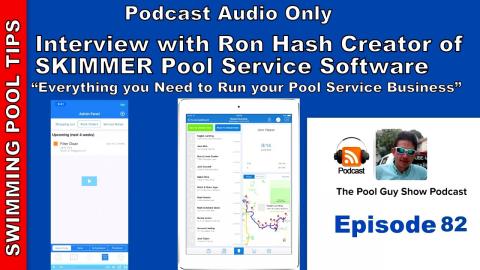 Skimmer Pool Service Software: Interview with Ron Hash Creator of GetSkimmer.com