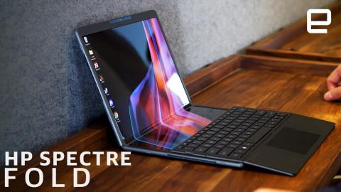 The HP Spectre Fold is a truly cutting-edge showstopper