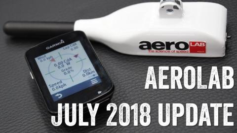 AeroLab Cycling Sensor: July 2018 Tech Update