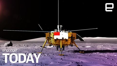 Chinese spacecraft makes historic 'dark side' lunar landing | Engadget Today