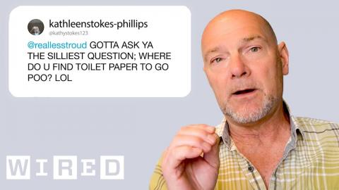 Survivorman Les Stroud Answers Survival Questions From Twitter | Tech Support | WIRED