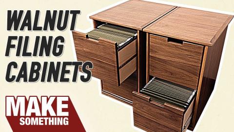 How to Make a Filing Cabinet | Easy Woodworking Project