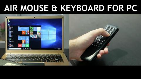 Wireless Air Mouse & Keyboard W10 GYRO - GearBest