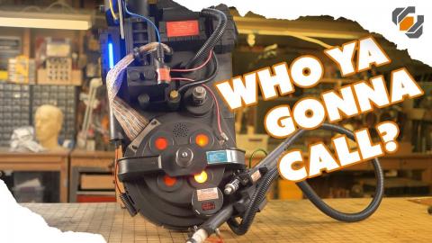 Ghostbusters PROTON PACK Prop - Cheap Toy REPAINT Tutorial