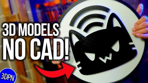 Make 3D Models IN THE SLICER! NO CAD!