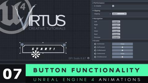 Adding Button Functionality - #7 Unreal Engine 4 User Interface Development Tutorial Series