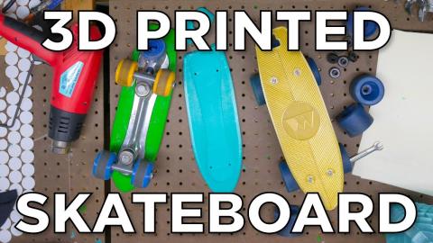 The Half-Penny 3D Printed Skateboard