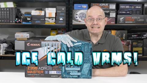 Gigabyte Z390 Aorus Master Motherboard - ICE COLD VRMS !